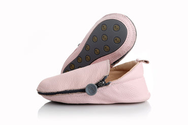 /arrose-et-chocolat-zipper-rubber-soles-shoes-light-pink